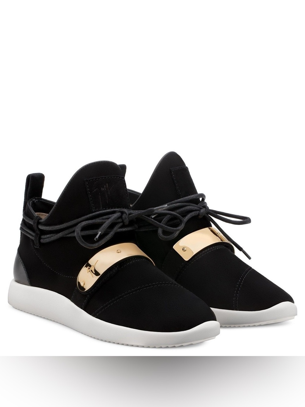 GIUSEPPE ZANOTTI 
HAYDEN Gold Band Slip On Sneakers